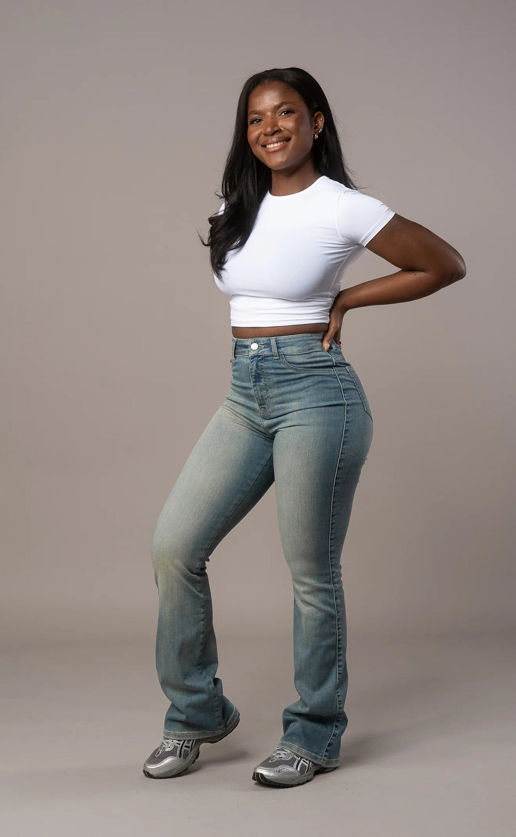 Flared - Distorted Blue