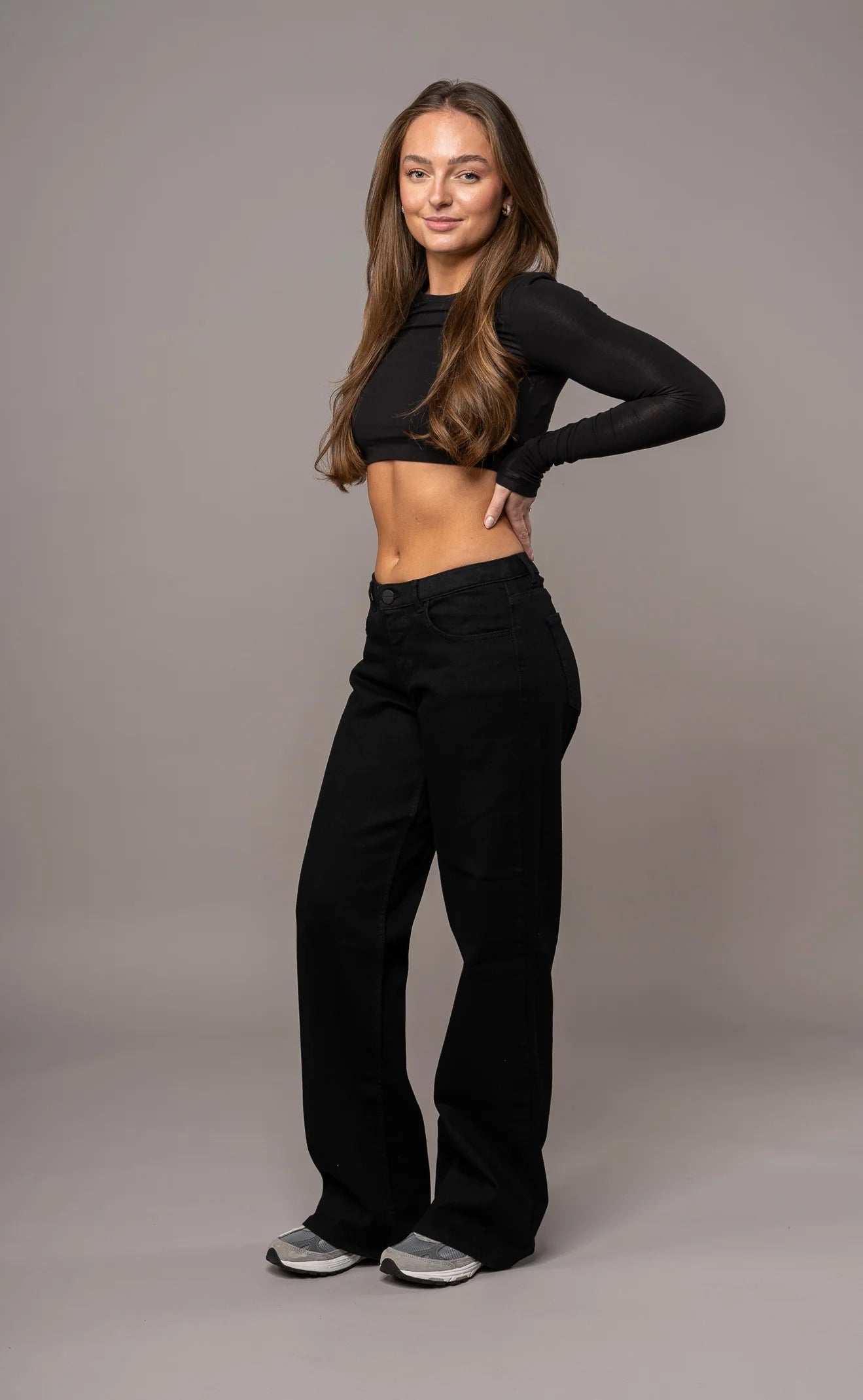 Baggy Low Waisted - Black