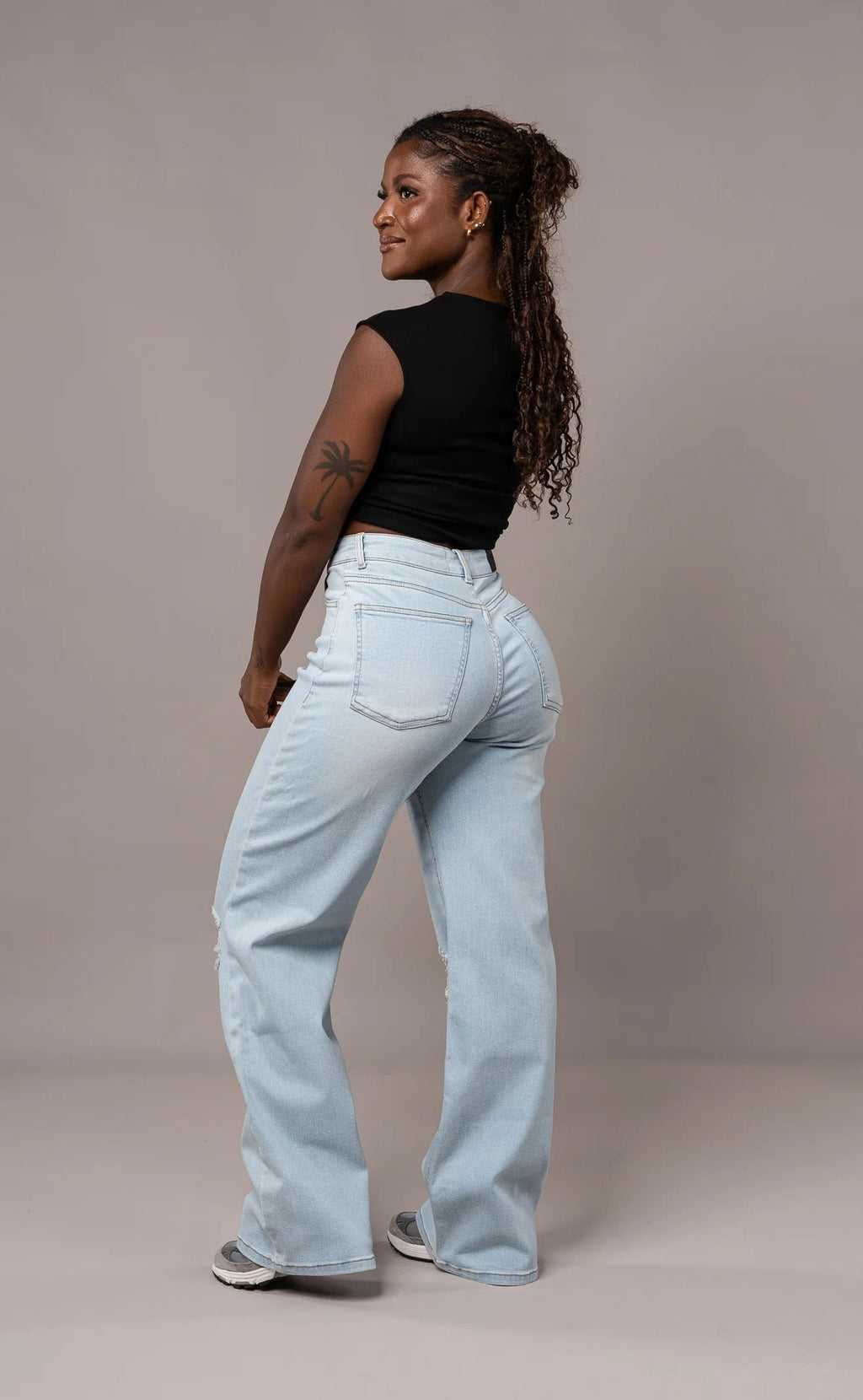 Baggy Ripped - Vintage Blue