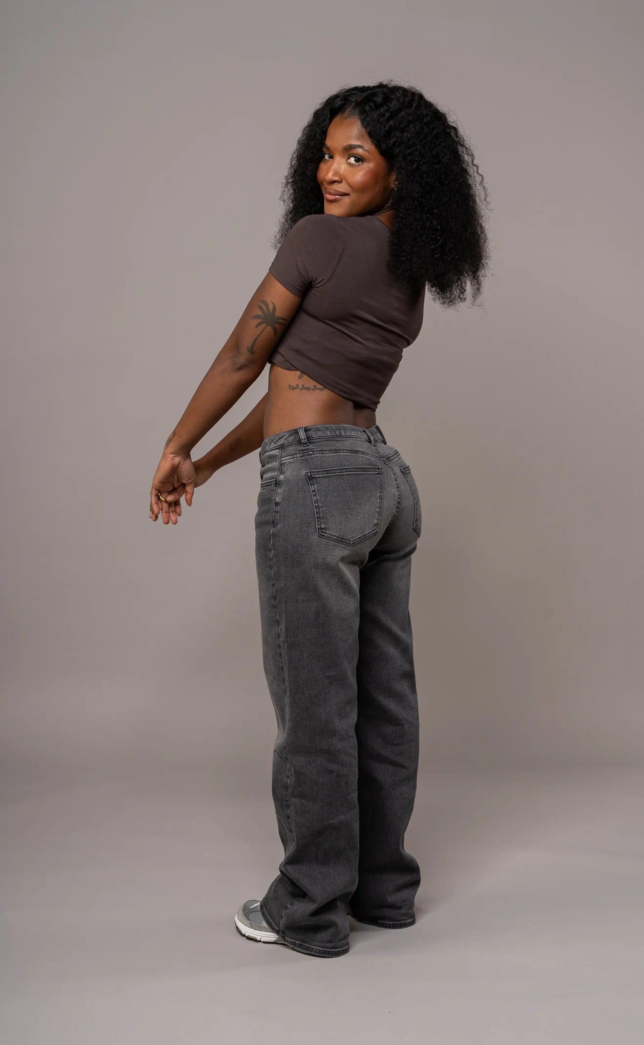 Baggy Low Waisted - Grey