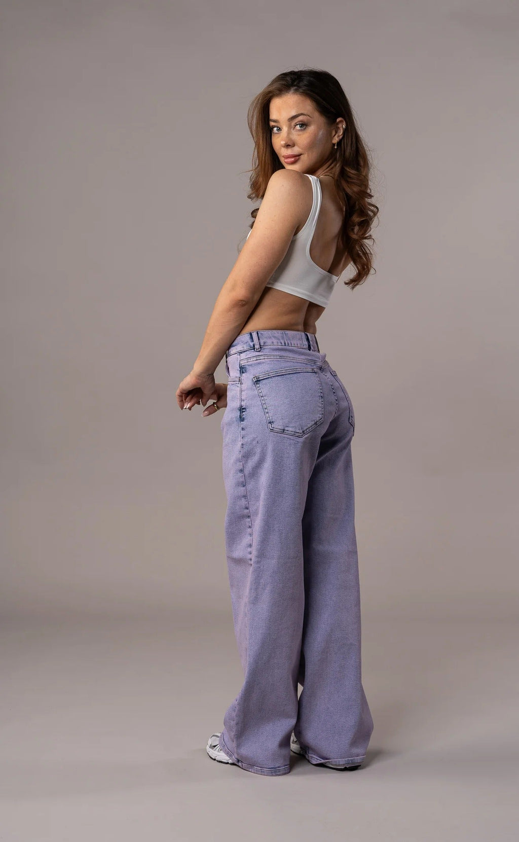 Baggy - Marble Purple