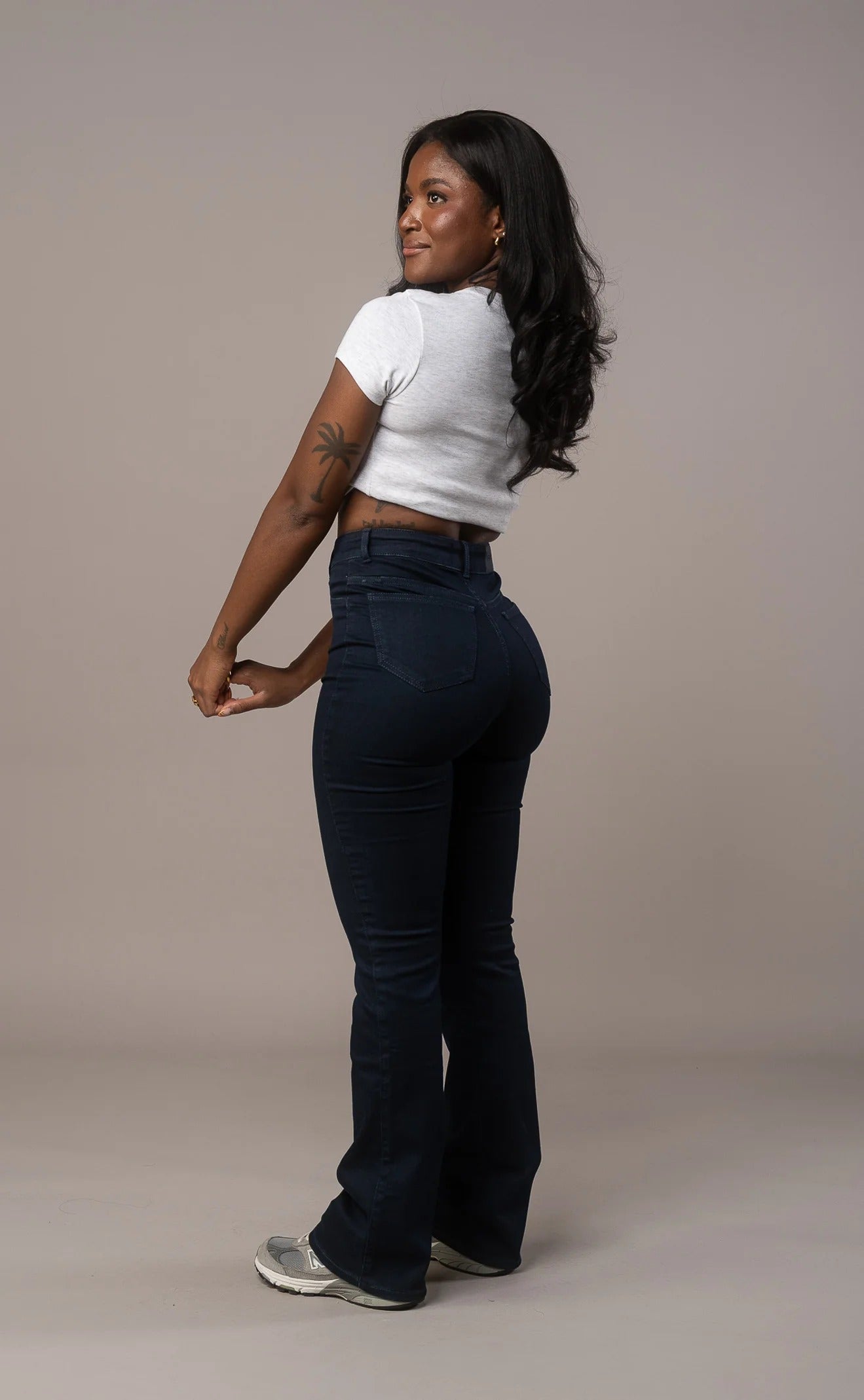 Flared - Midnight Blue