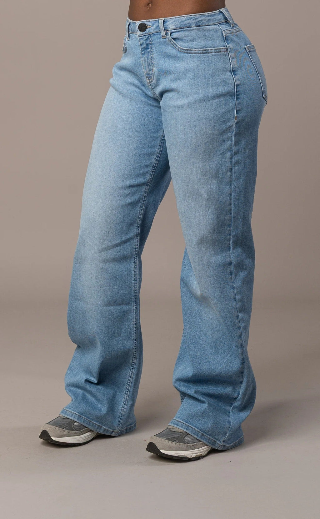 Baggy Low Waisted - Arctic Light Blue