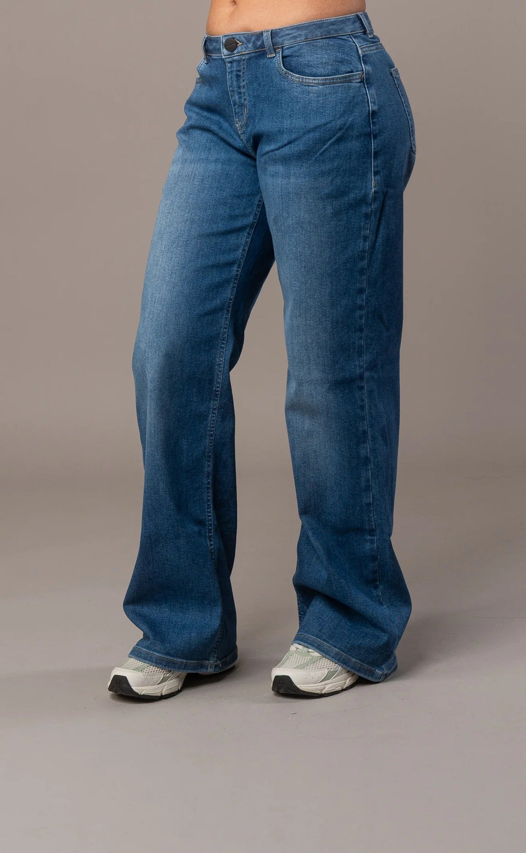 Baggy Low Waisted - Stonewashed Blue