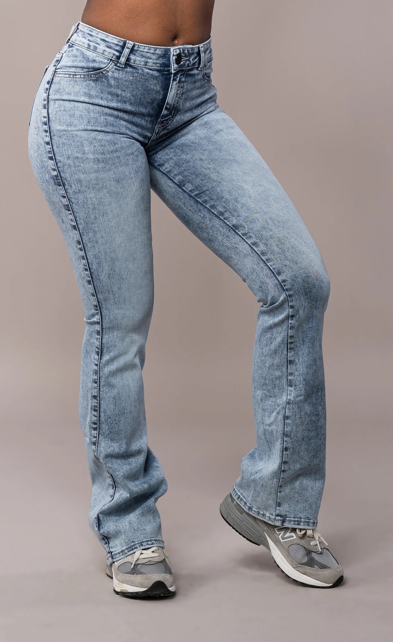 Flared Mid - 80s Blue